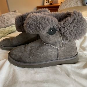Grey UGG boots